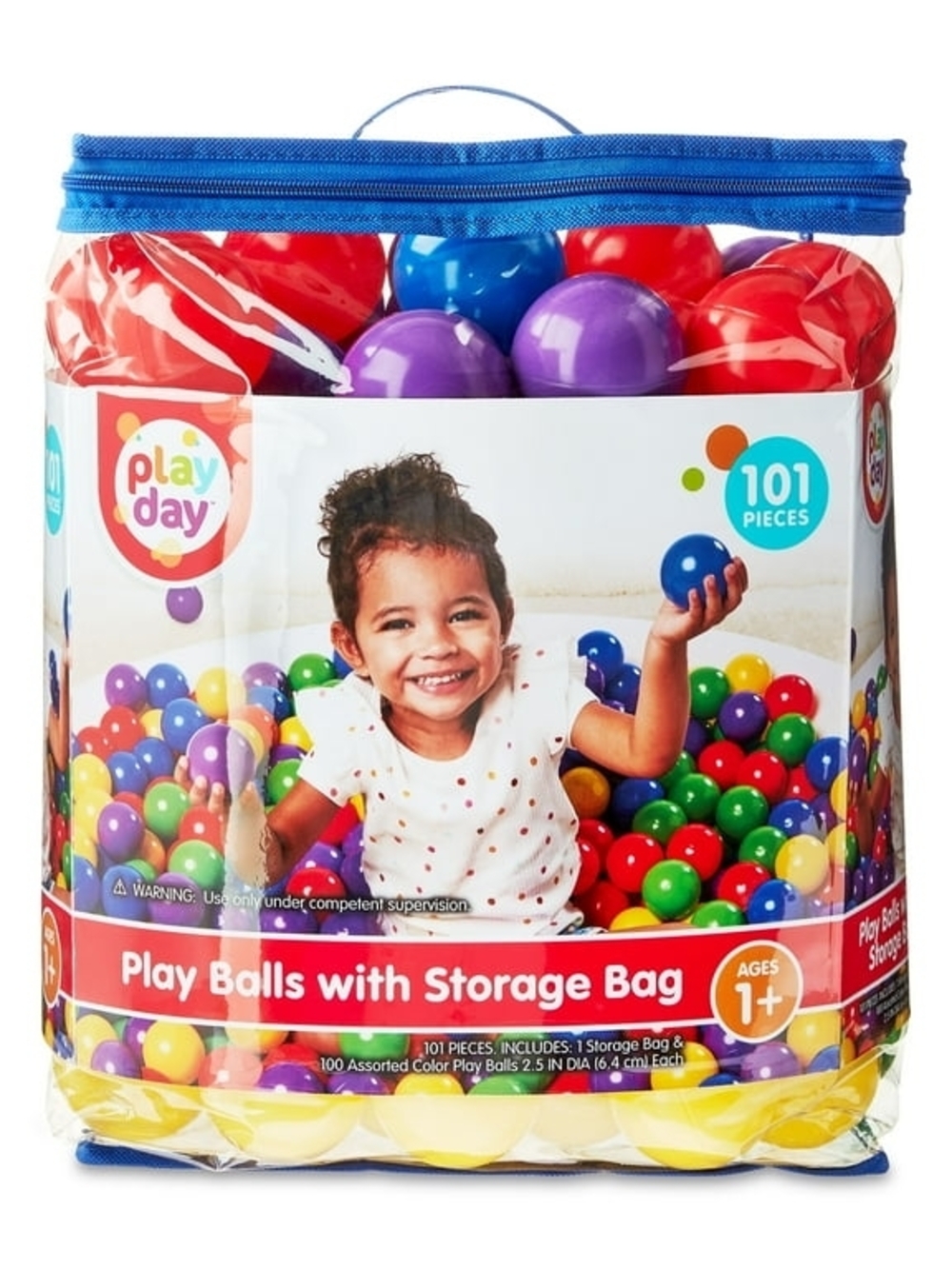 Kids Play Balls with Storage Bag - Multicolor - Picture 2 of 2